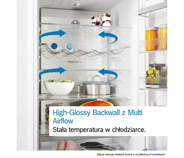Lodówka Bosch KGN39VXCT PerfectFit No Frost 203cm Ciemny Inox Komora Zero VitaFresh 363L - 1323594 - zdjęcie 4